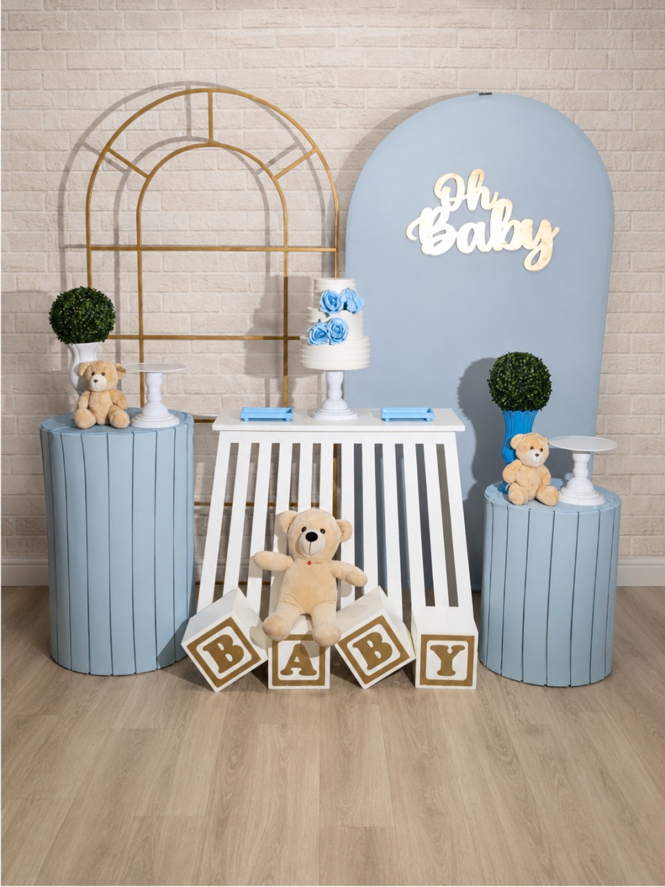 Alugue Decoração Chá de Bebê (Modelo 27) - HZM Decoração e Locação