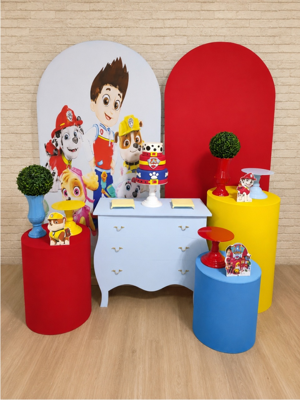 Alugue Decoração Patrulha Canina (Modelo 4) - HZM Decoração e Locação