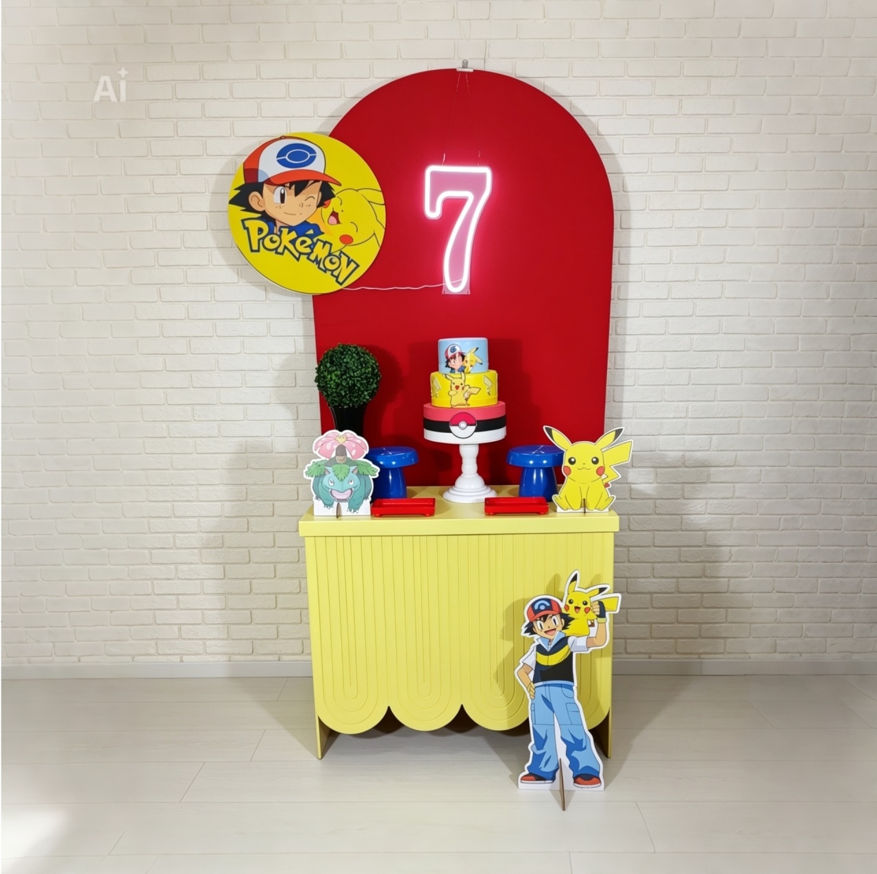 Alugue Decoração Pokemon (Modelo 4) - HZM Decoração e Locação