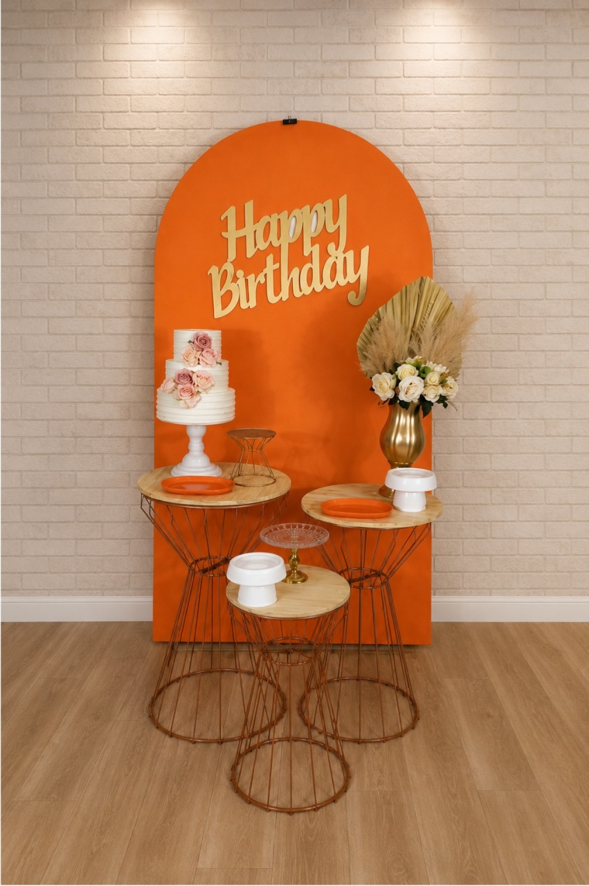 Alugue Decoração Happy ( Modelo 72) - HZM Decoração e Locação