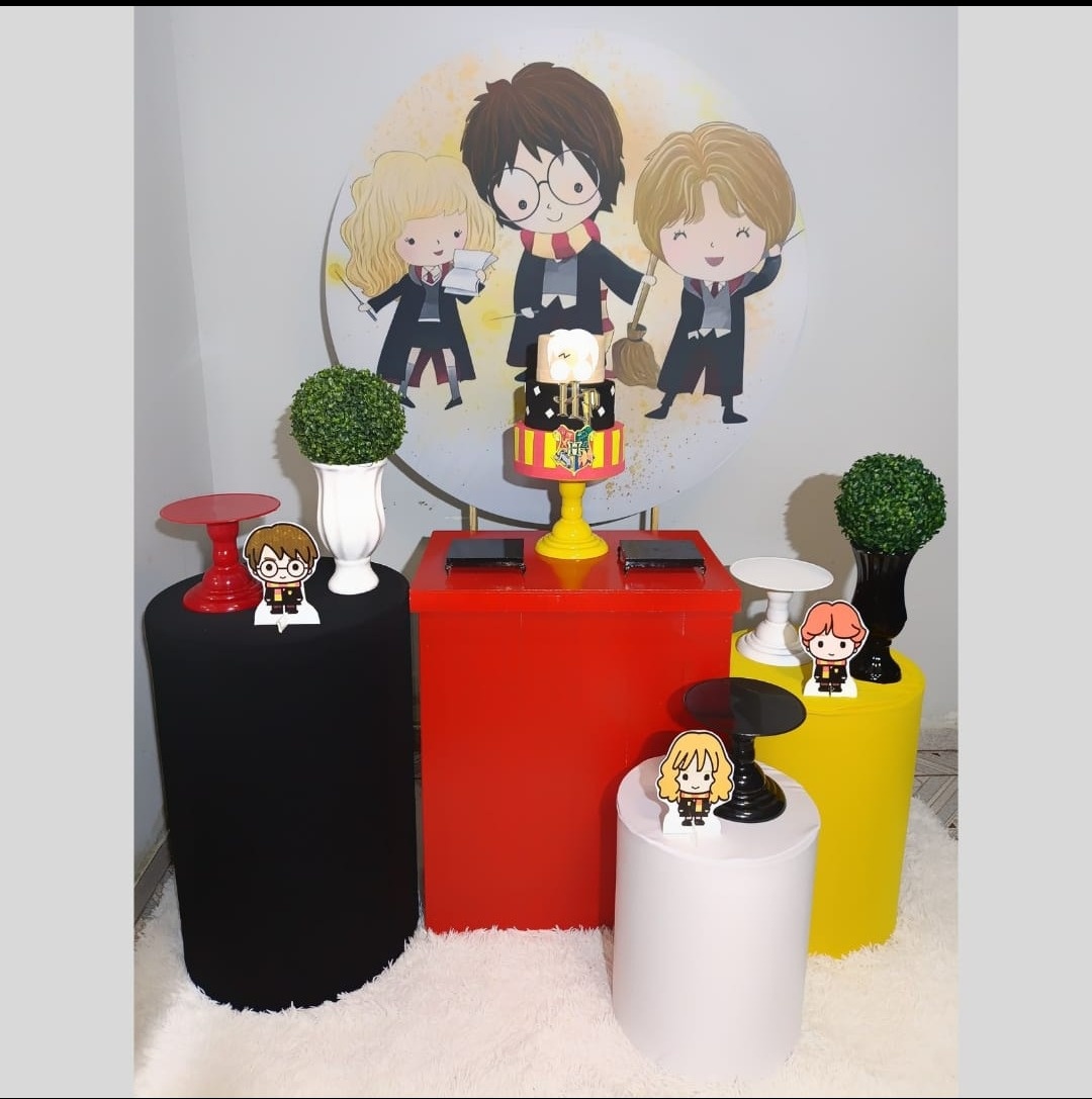 Alugue Decoração Turma Do Harry Potter ( Modelo 2) - HZM Decoração e Locação