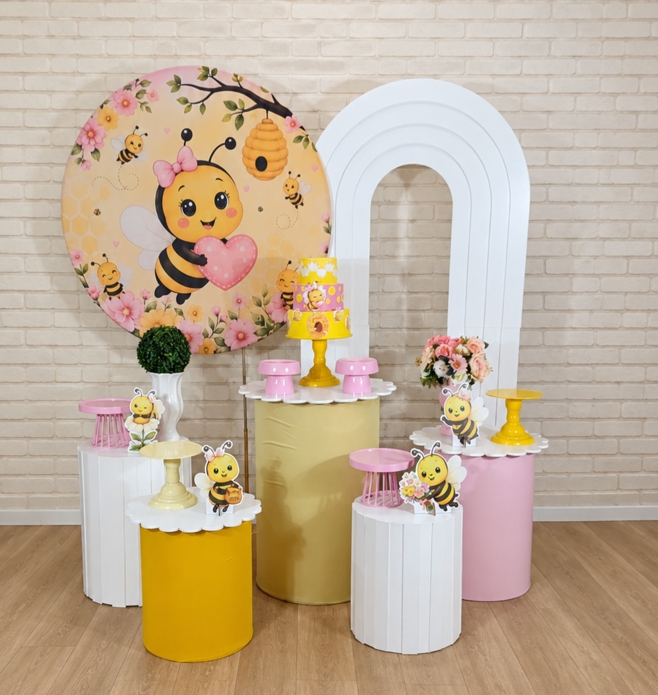 Alugue Decoração Abelhinha ( Modelo 20) - HZM Decoração e Locação