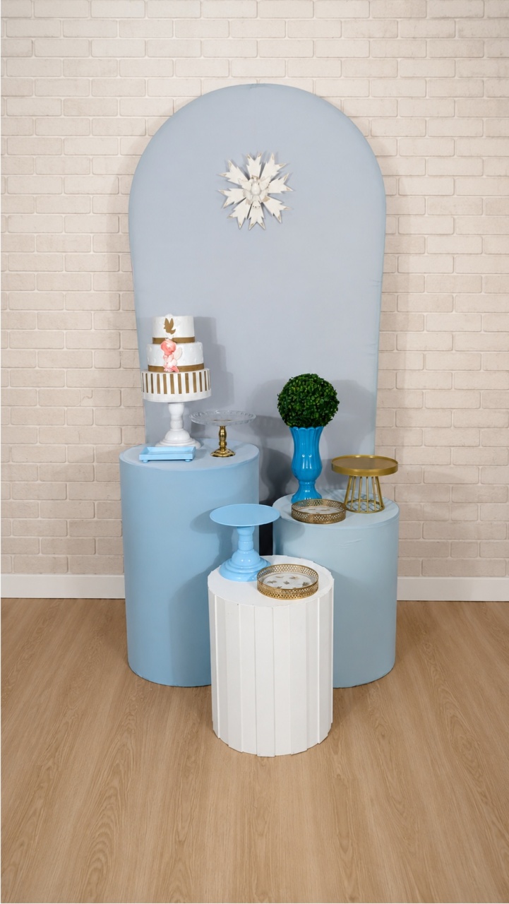 Alugue Decoração Batizado (Modelo 12) - HZM Decoração e Locação