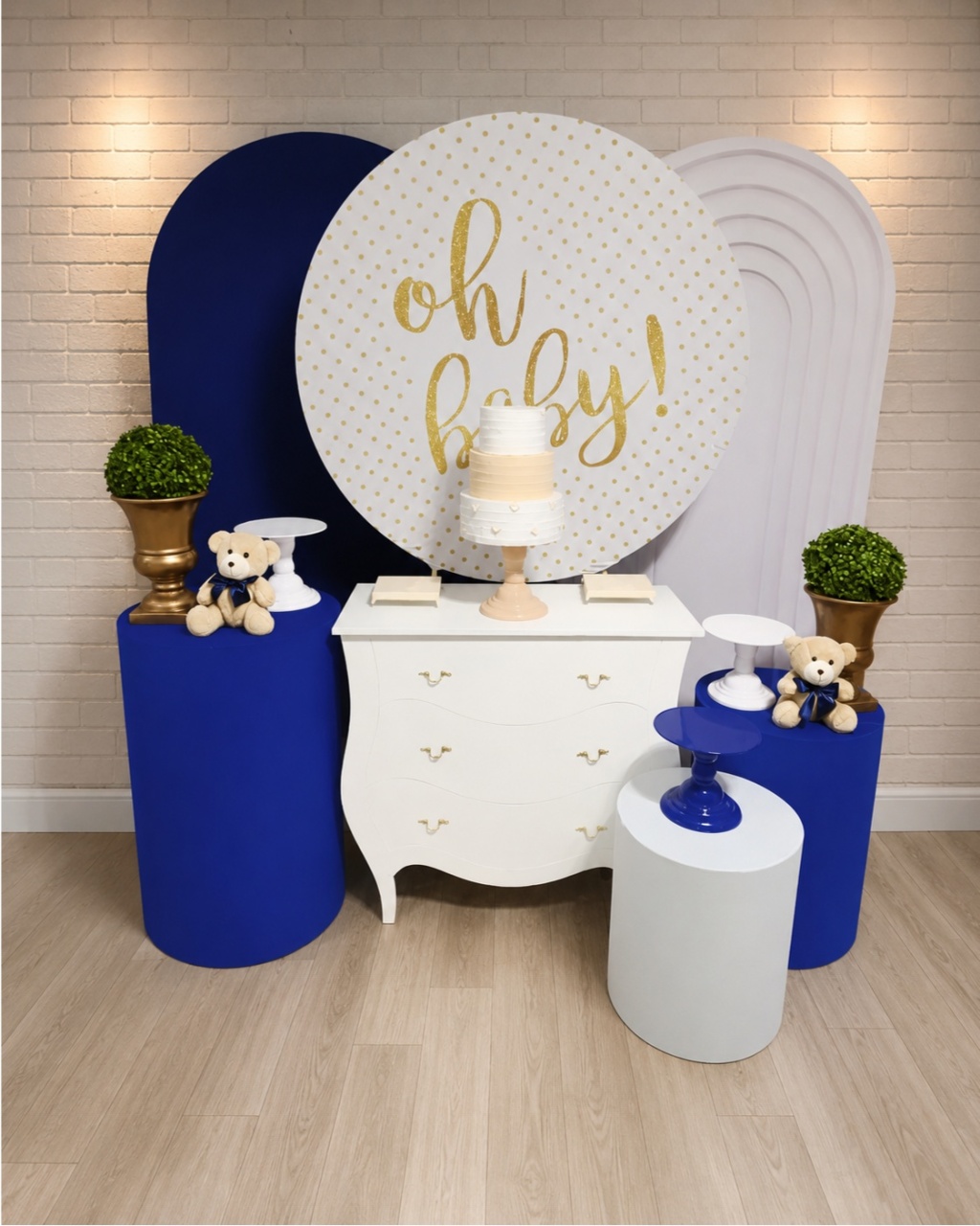 Alugue Decoração Chá de Bebê (Modelo 18) - HZM Decoração e Locação