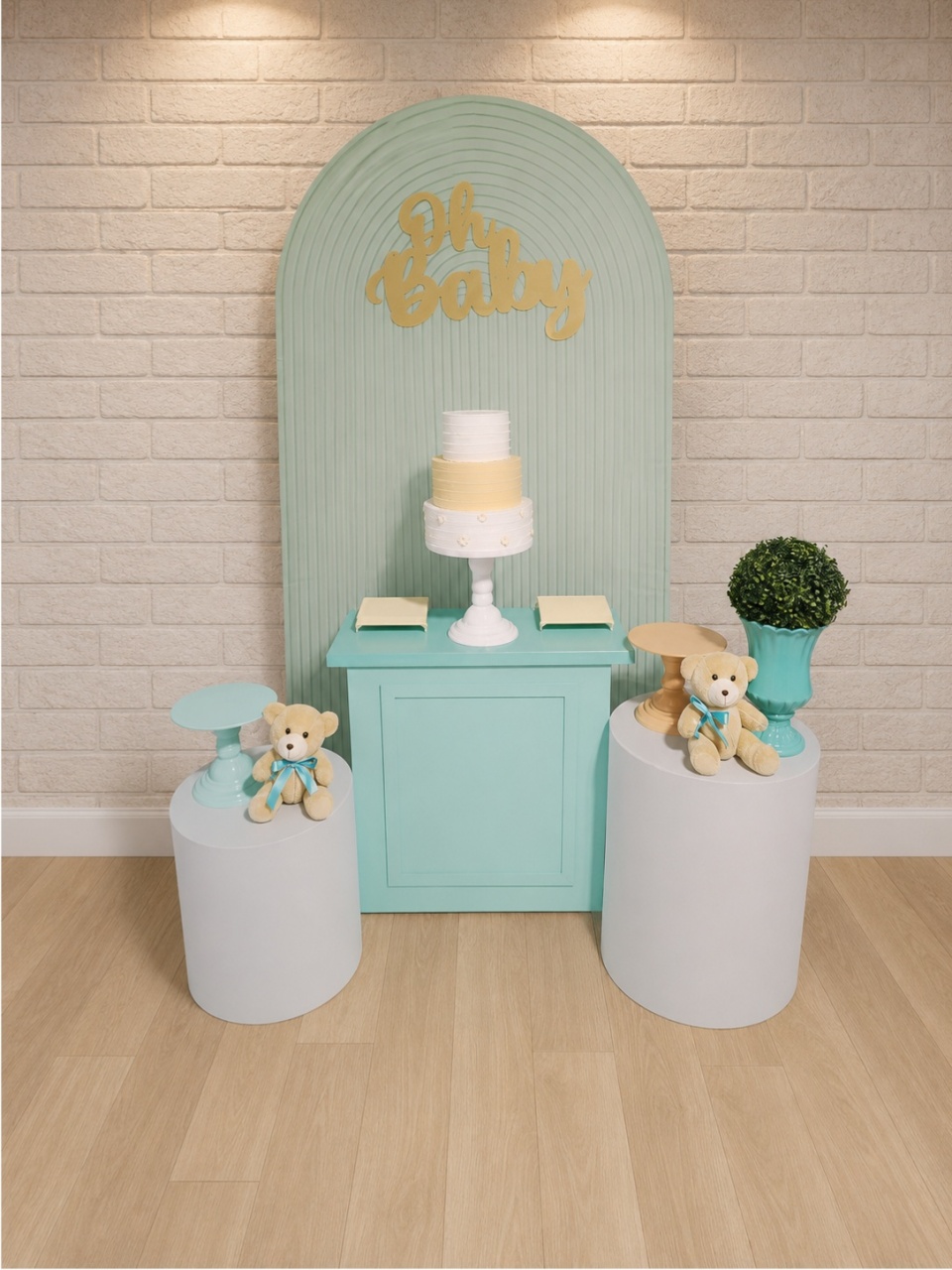 Alugue Decoração Chá de Bebê (Modelo 32) - HZM Decoração e Locação