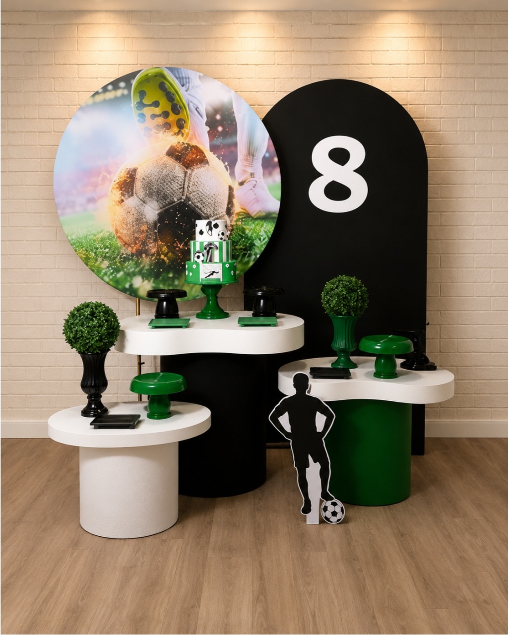 Alugue Decoração Futebol (Modelo 7) - HZM Decoração e Locação