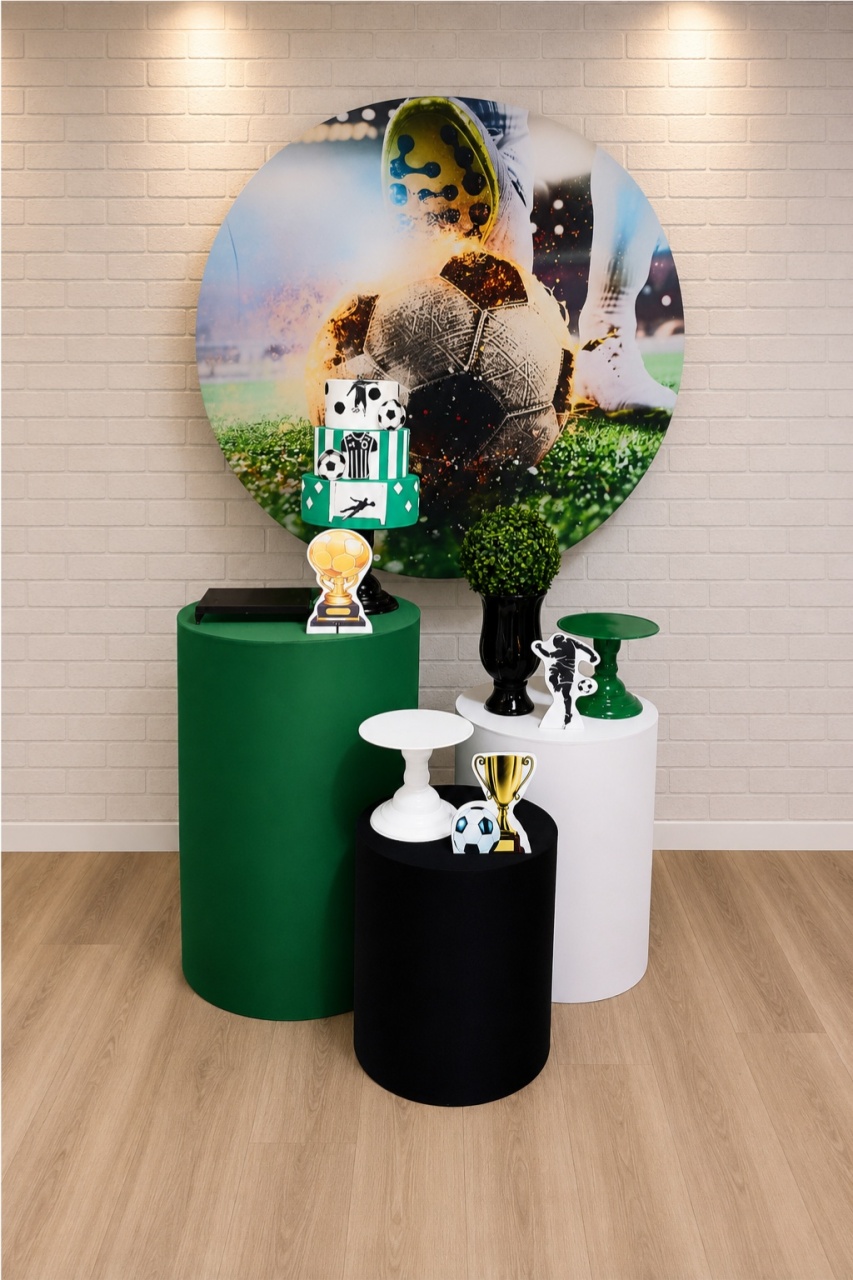 Alugue Decoração Futebol (Modelo 1) - HZM Decoração e Locação