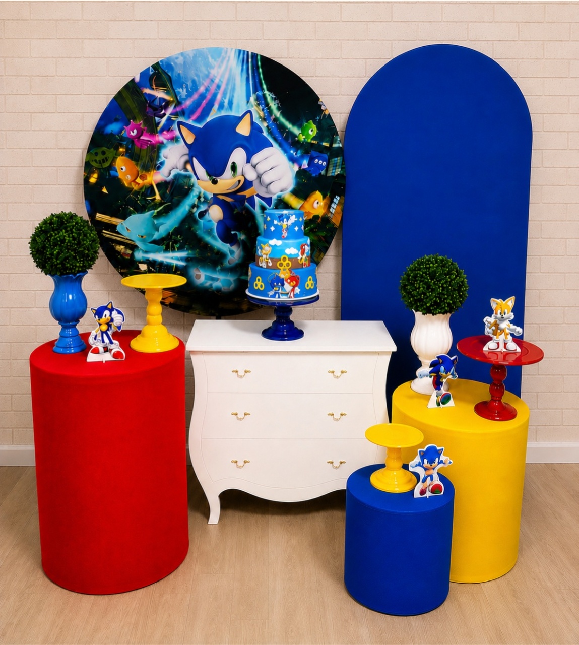 Alugue Decoração Sonic ( Modelo 7) - HZM Decoração e Locação