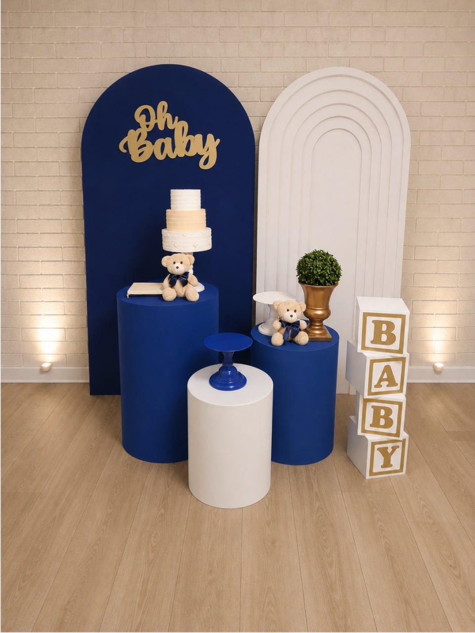 Alugue Decoração Chá de Bebê (Modelo 21) - HZM Decoração e Locação