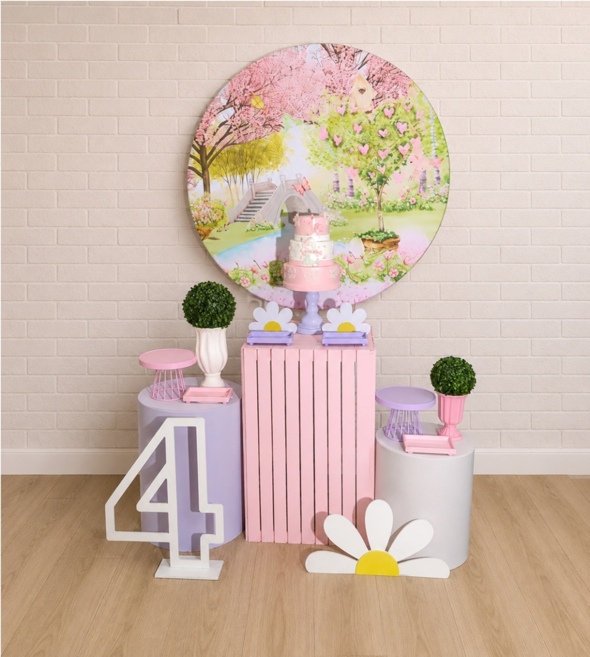 Alugue Decoração Jardim Encantado (Modelo 5) - HZM Decoração e Locação
