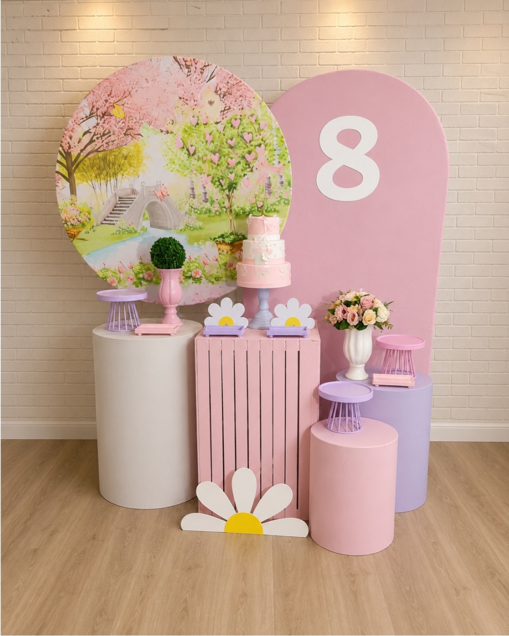 Alugue Decoração Jardim Encantado (Modelo 4) - HZM Decoração e Locação