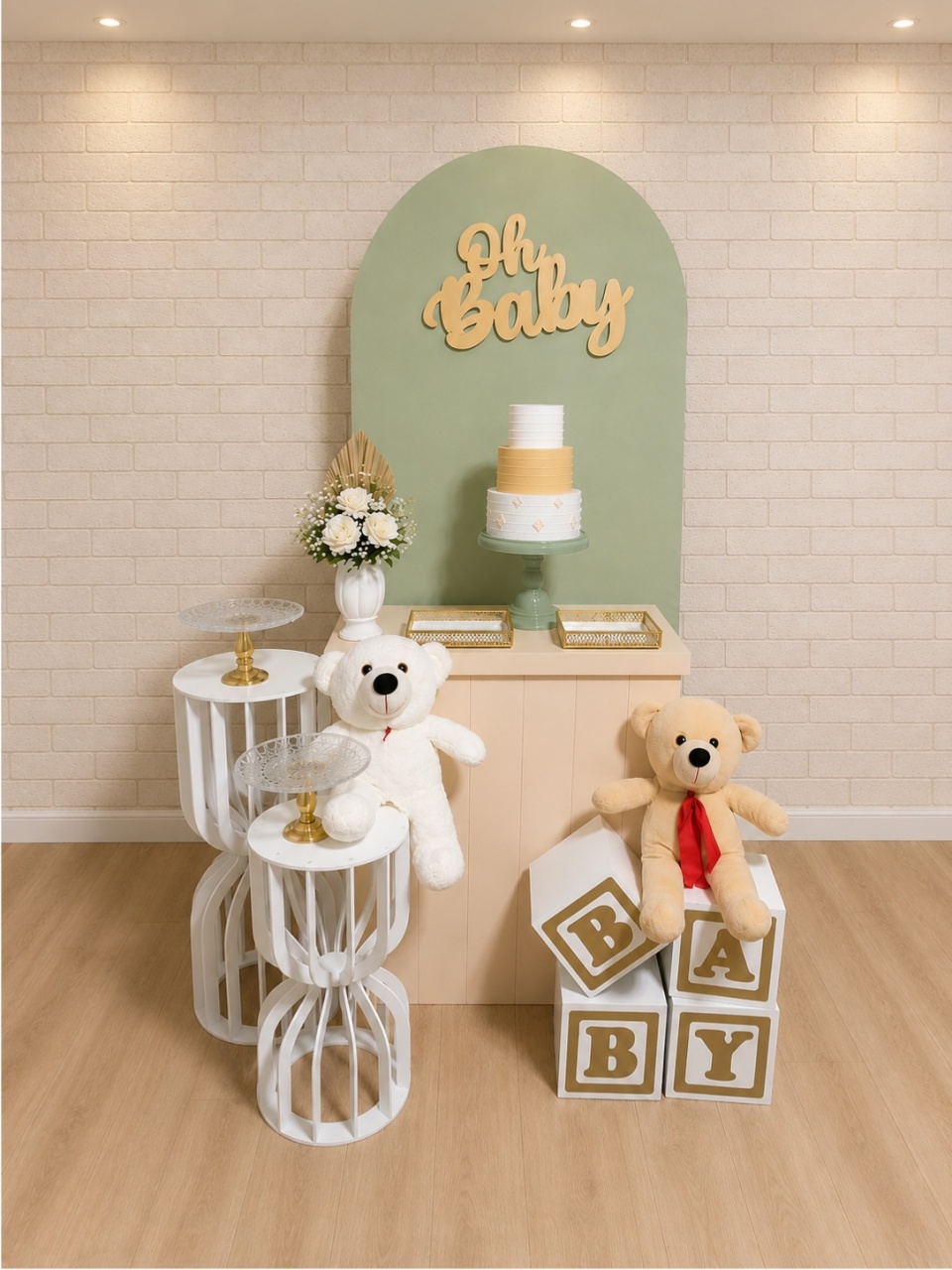 Alugue Decoração Chá de Bebê (Modelo 41) - HZM Decoração e Locação