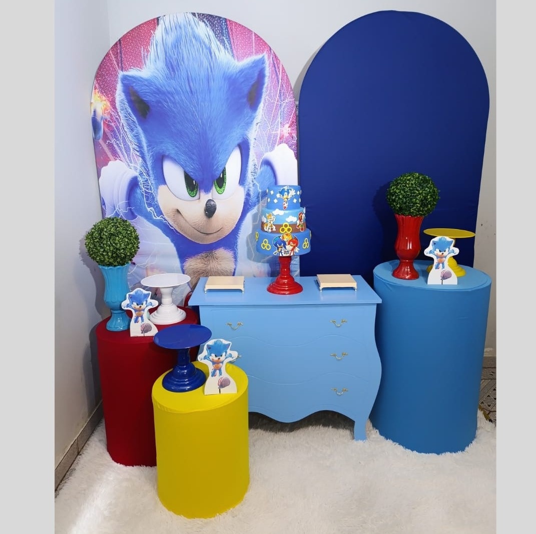 Alugue Decoração Sonic  ( Modelo 5) - HZM Decoração e Locação