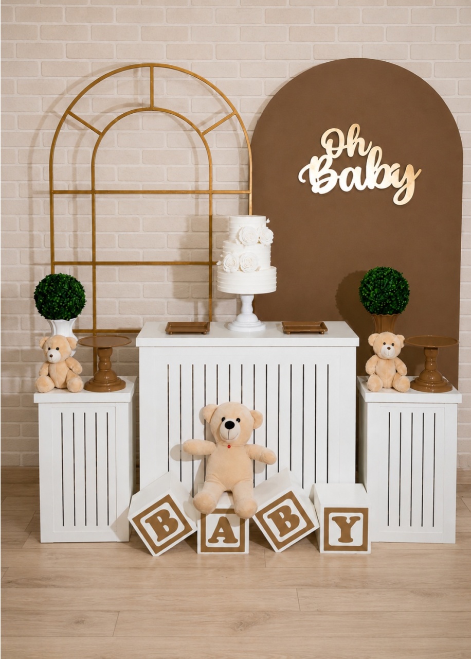 Alugue Decoração Chá de Bebê (Modelo 51) - HZM Decoração e Locação