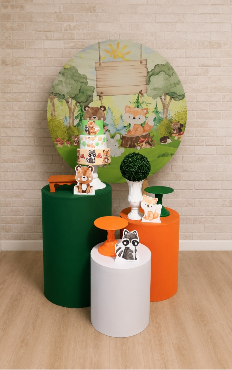 Alugue Decoração Bosque (Modelo 1) - HZM Decoração e Locação