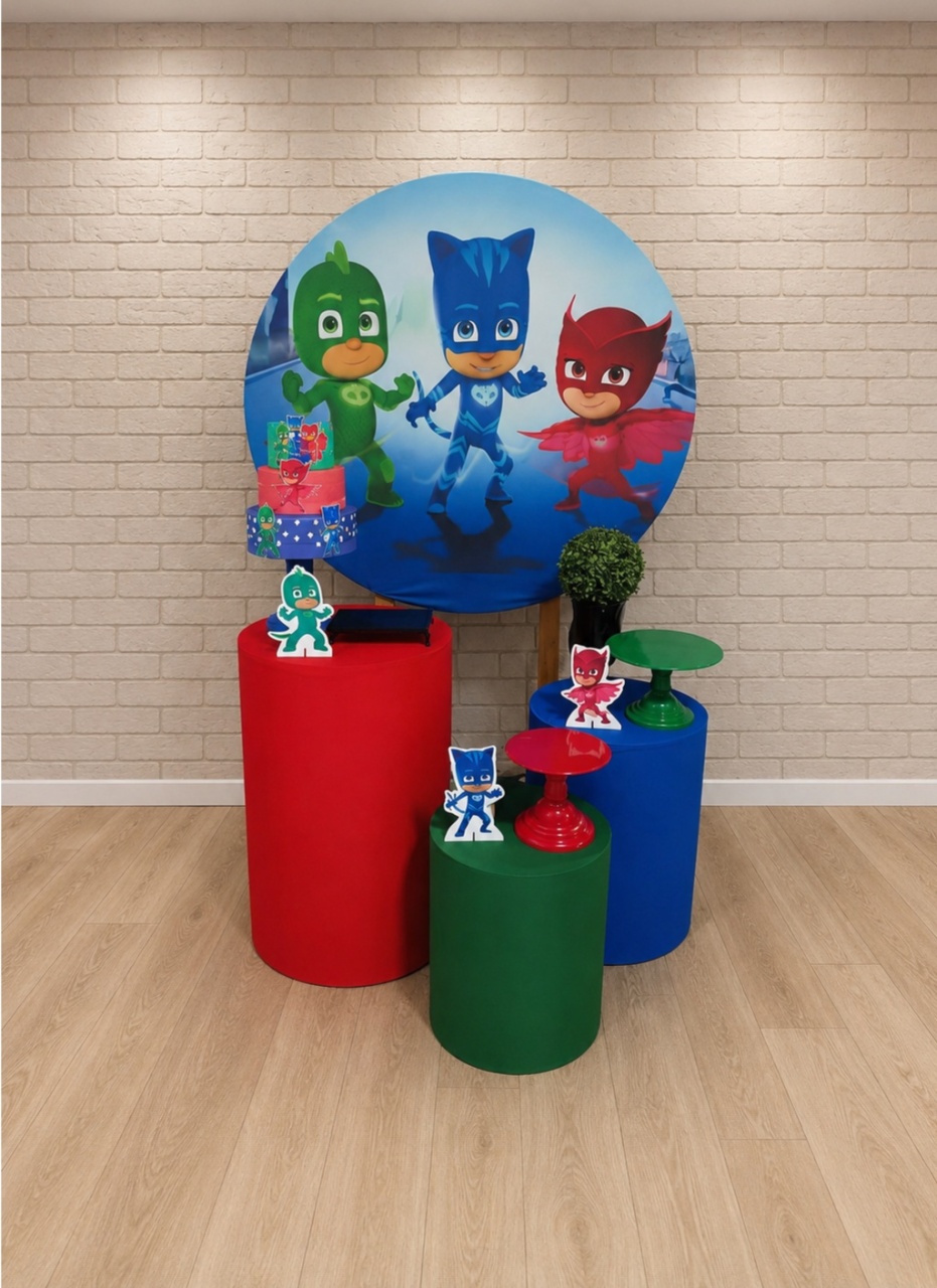 Alugue Decoração Pj Macks (Modelo 1) - HZM Decoração e Locação
