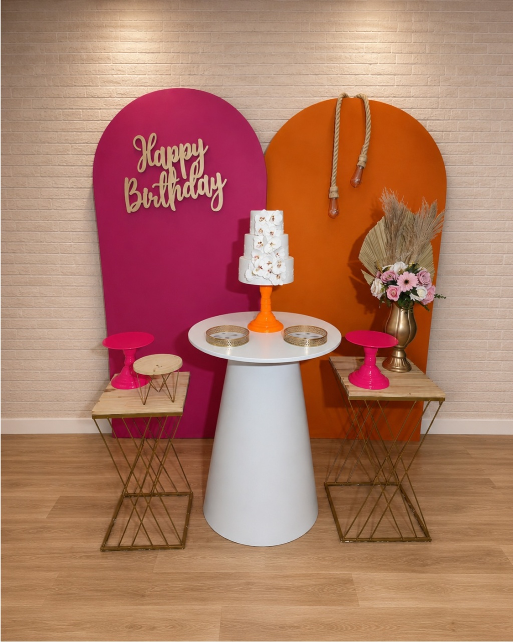 Alugue Decoração Happy ( Modelo 5) - HZM Decoração e Locação