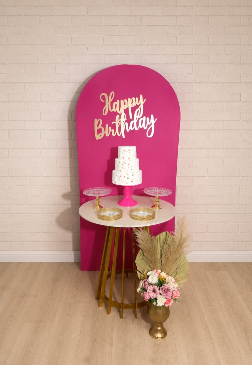Alugue Decoração Happy ( Modelo 3) - HZM Decoração e Locação
