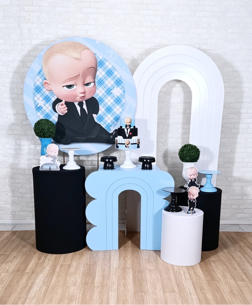 Alugue Decoração Poderoso Chefinho (Modelo 8) - HZM Decoração e Locação