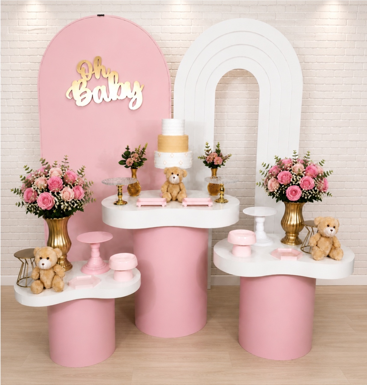 Alugue Decoração Chá de Bebê (Modelo 71) - HZM Decoração e Locação