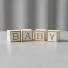 Mini Cubo Baby 10Cm - Amanda Bastos Decor