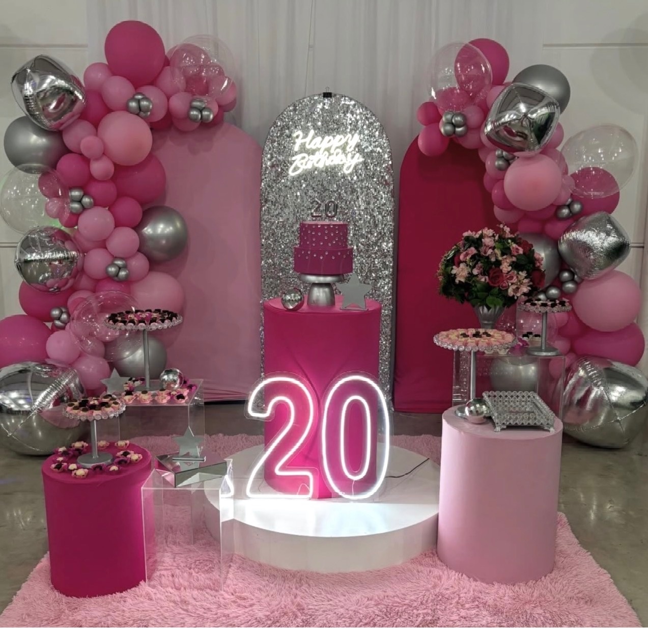 Decoração Rosa 3 - Amanda Bastos Decor