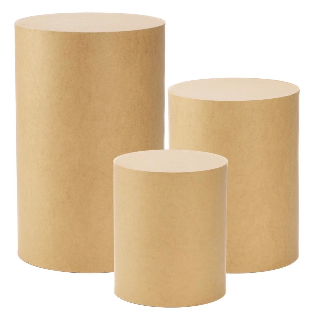 Trio Cilindros Mdf - Amanda Bastos Decor