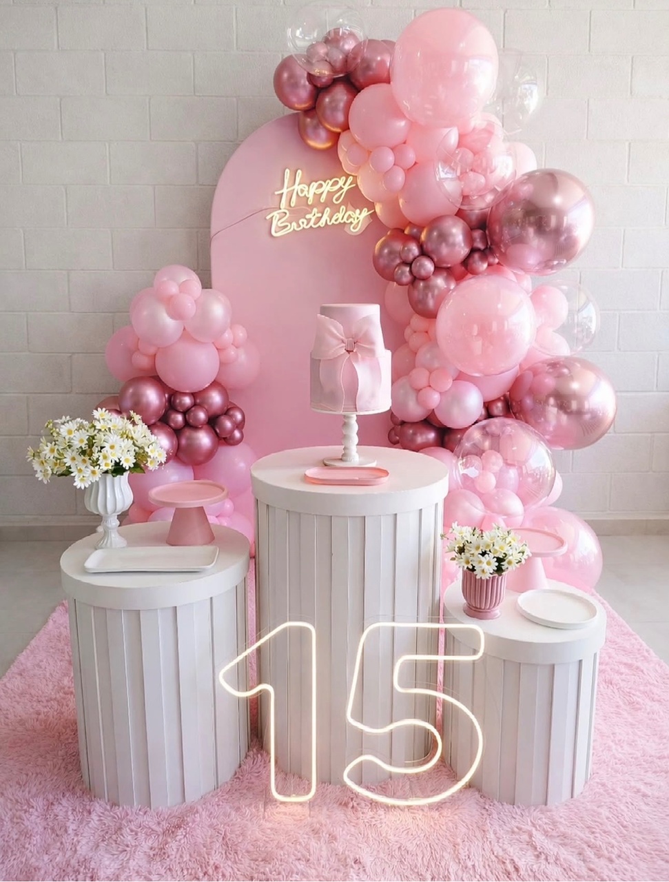 Decoração Rosa 2 - Amanda Bastos Decor