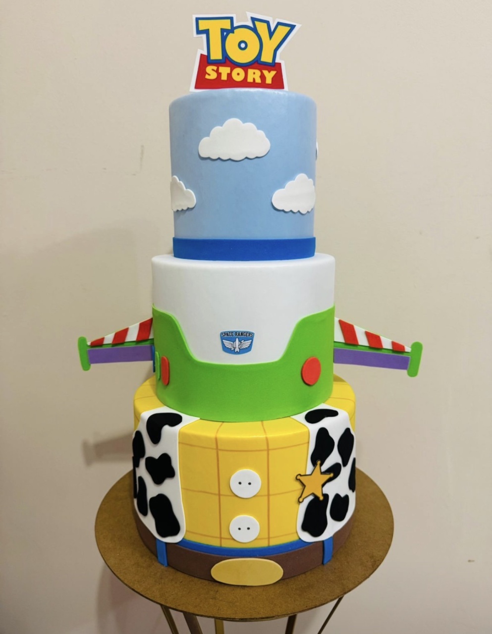 Bolo Cenográfico Toy Story 3A - Amanda Bastos Decor