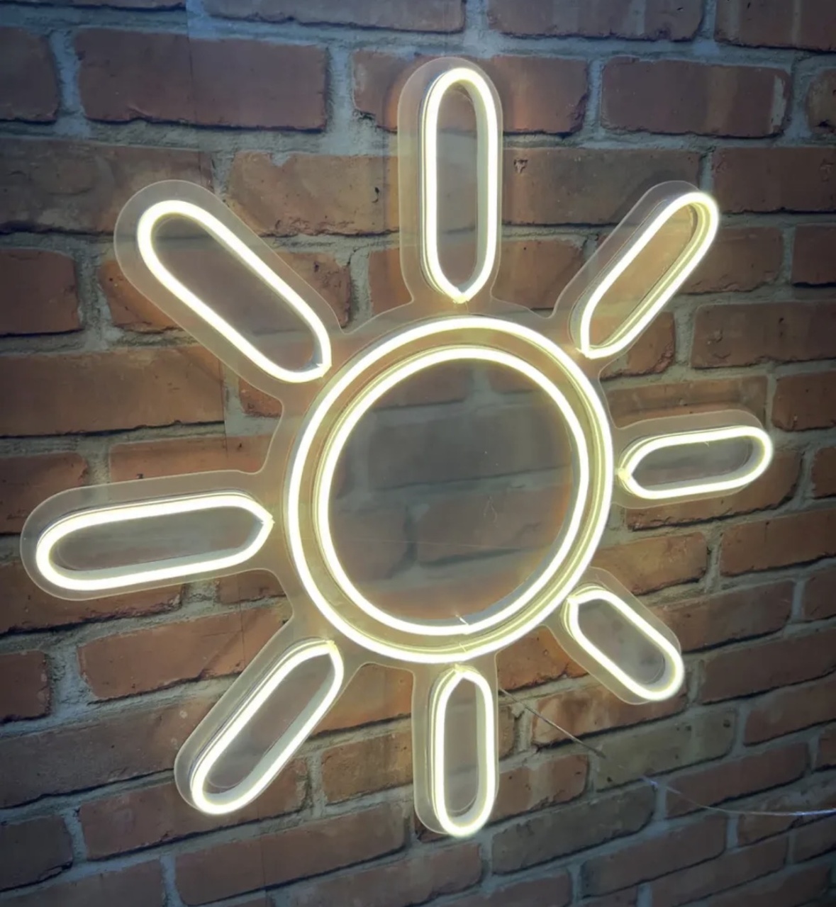 Painel Raio de Sol Em Led - Amanda Bastos Decor