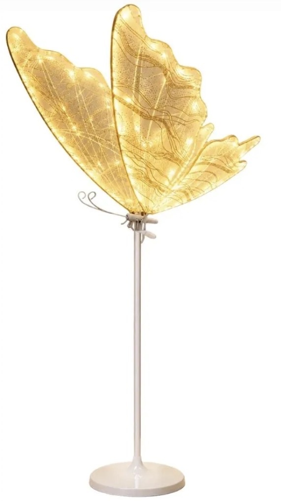 Borboleta Em Led Luxo - Amanda Bastos Decor