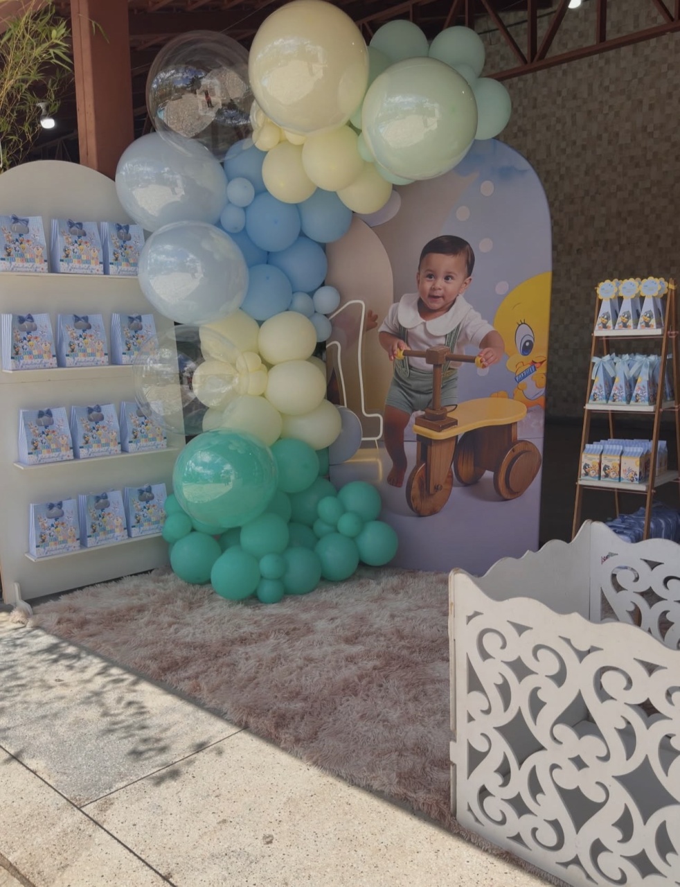 Entrada Com Foto Personalizada - Amanda Bastos Decor