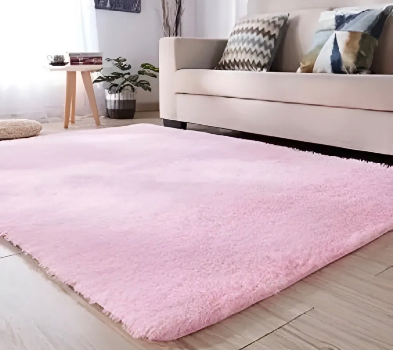 Tapete Felpudo Rosa  - Amanda Bastos Decor
