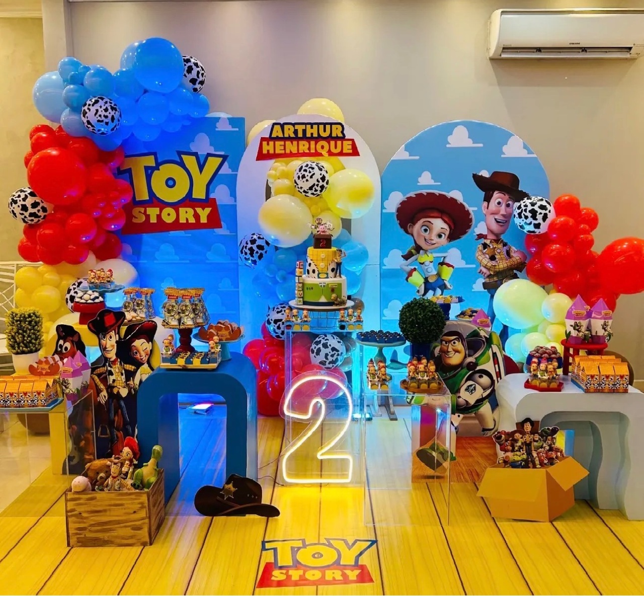 Decoração Toy Story 1 - Amanda Bastos Decor