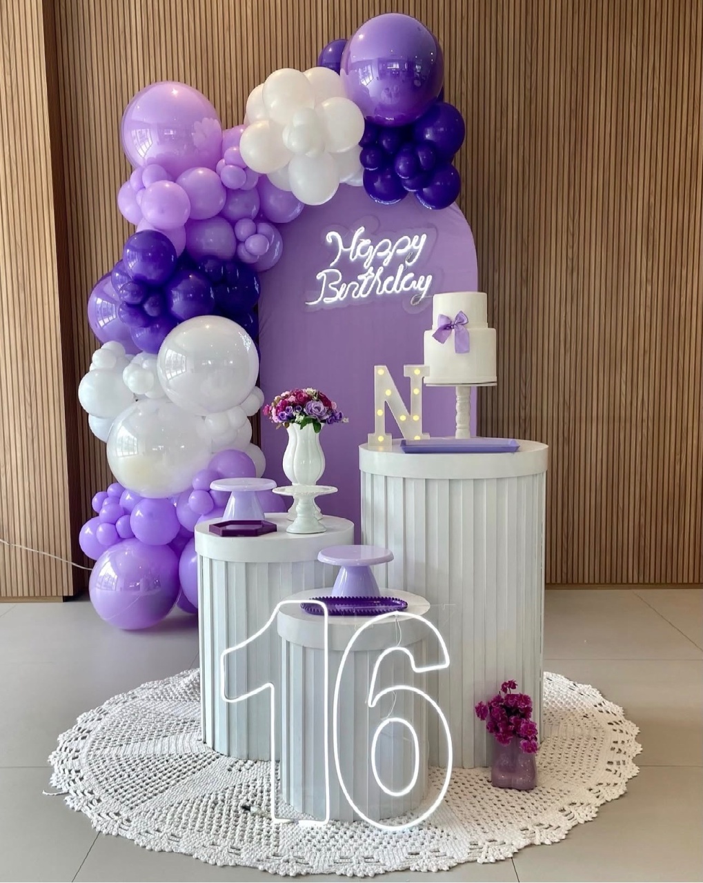 Decoração Lilás - Amanda Bastos Decor