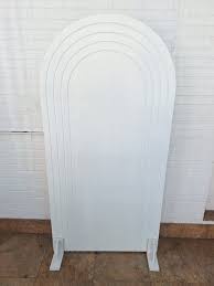Painel Romano Em Mdf Semi Espiral Branco - Amanda Bastos Decor