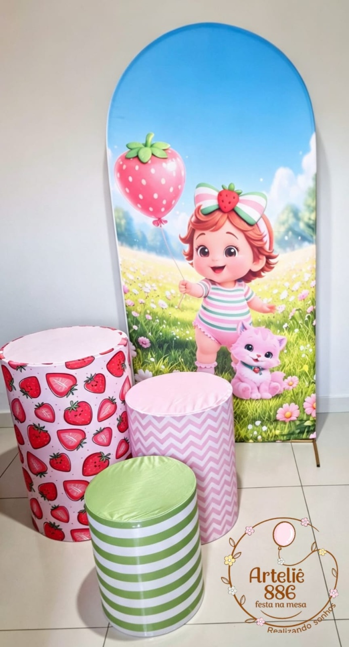 Kit Moranguinho Cute Romano - ARTELIÊ886
