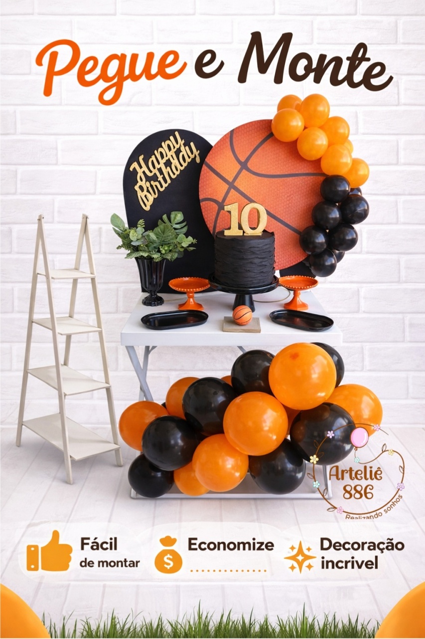 Kit Basquete - Mini - ARTELIÊ886