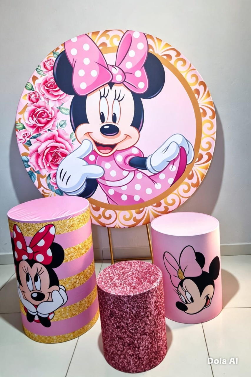 Kit Minnie Rosa - ARTELIÊ886
