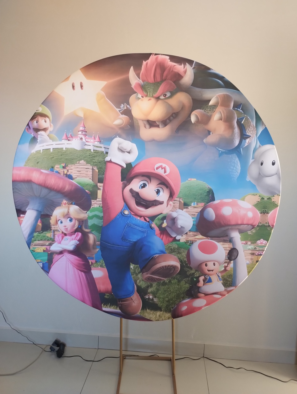 Painel Redondo Mario 2 - ARTELIÊ886