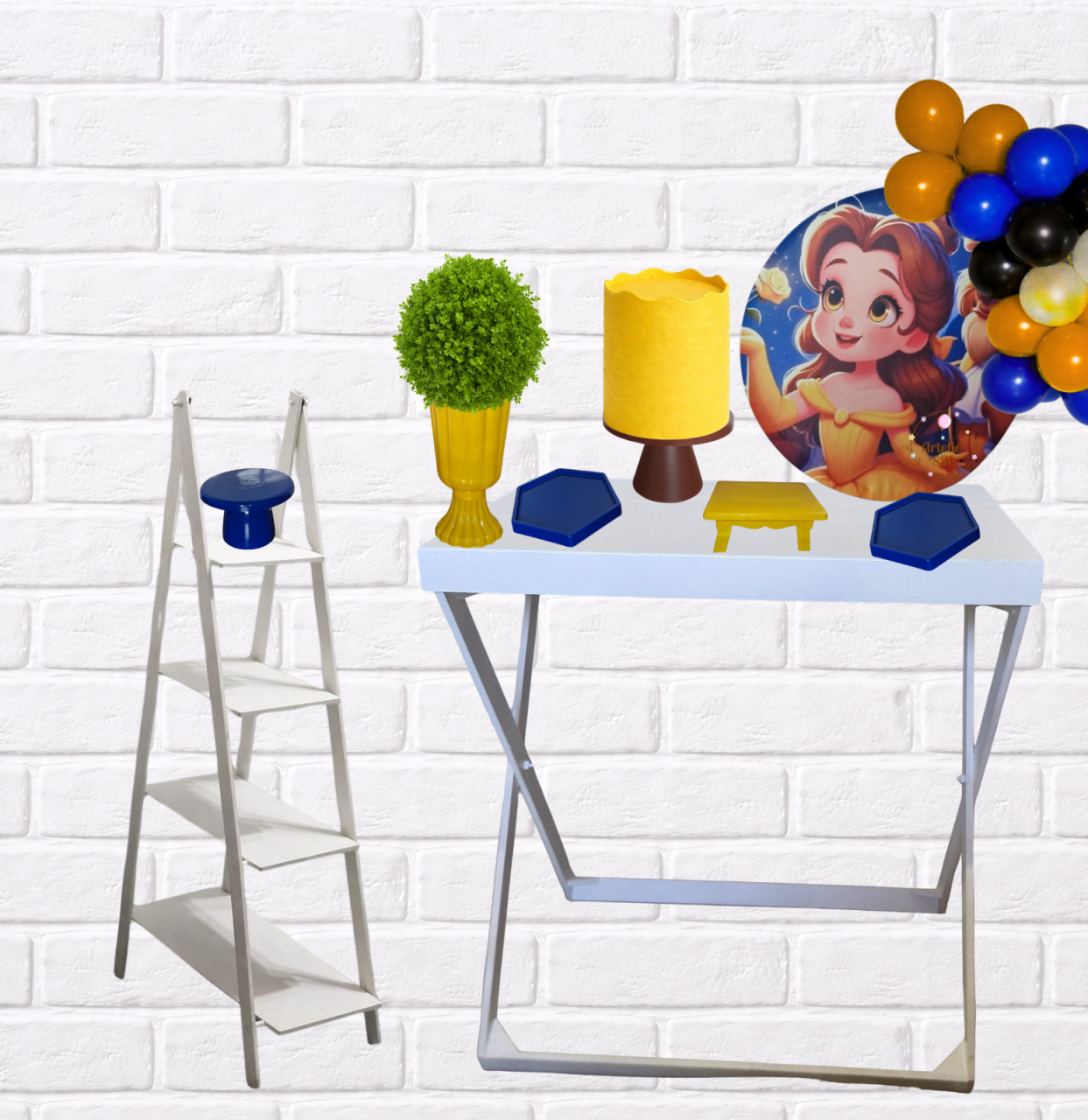 Kit A Bela E A Fera - Mini - ARTELIÊ886