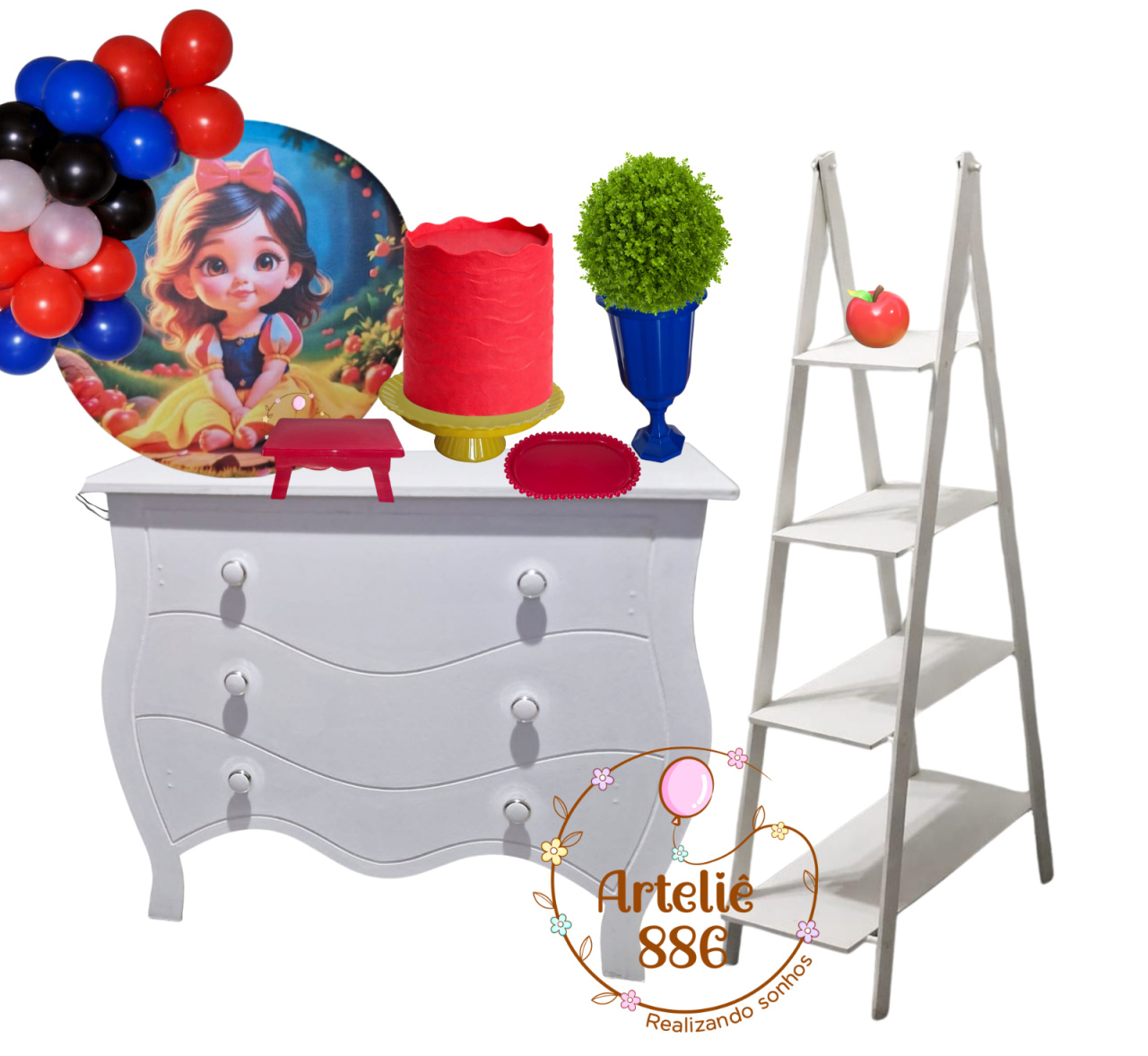 Kit Branca de Neve - Mini - ARTELIÊ886