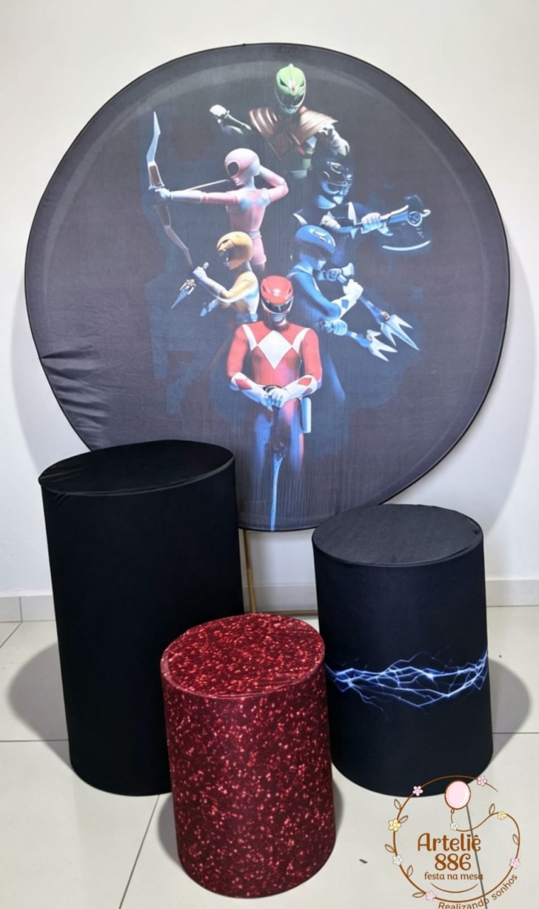 Kit Power Rangers - ARTELIÊ886