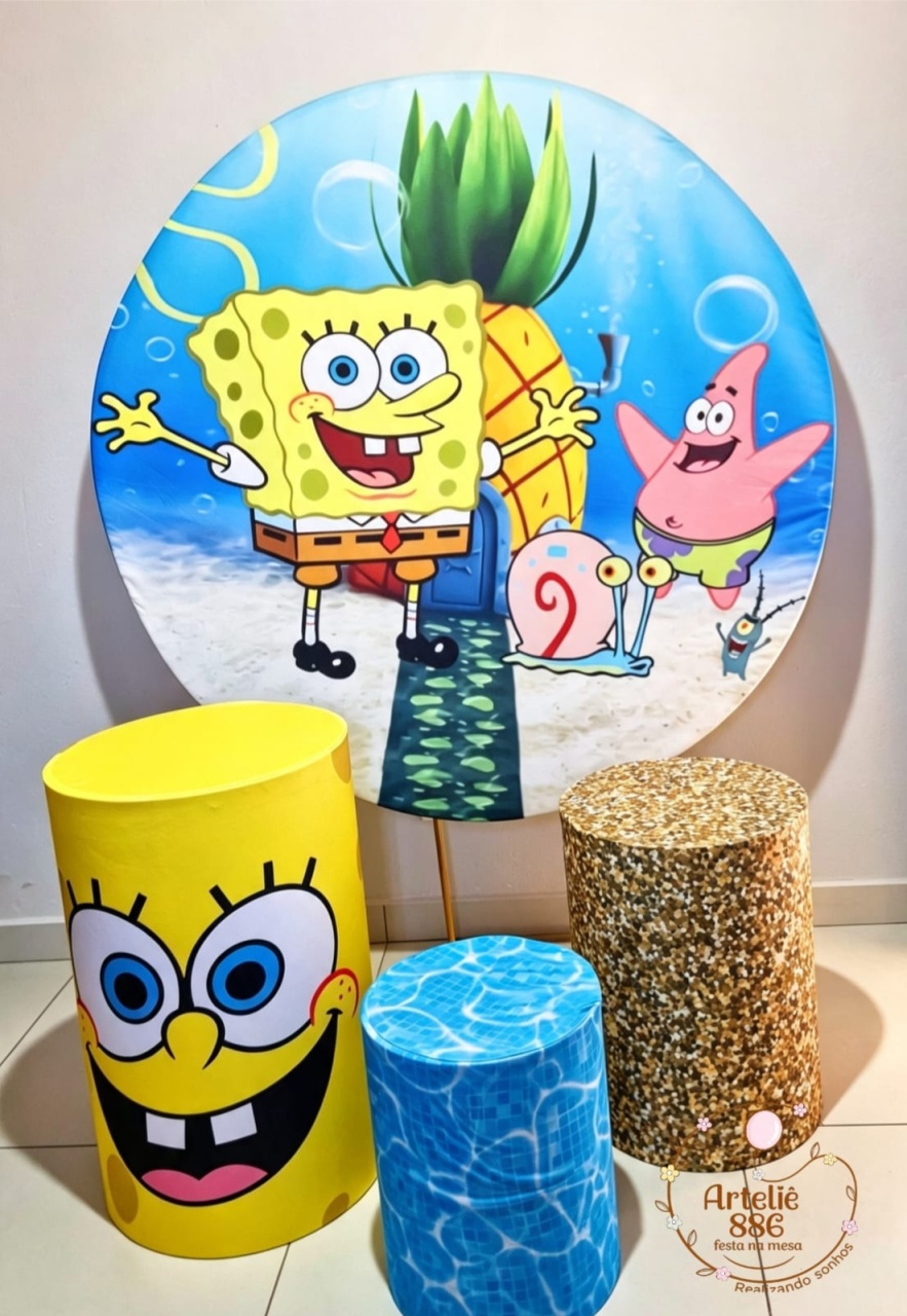 Kit Bob Esponja 2 - ARTELIÊ886
