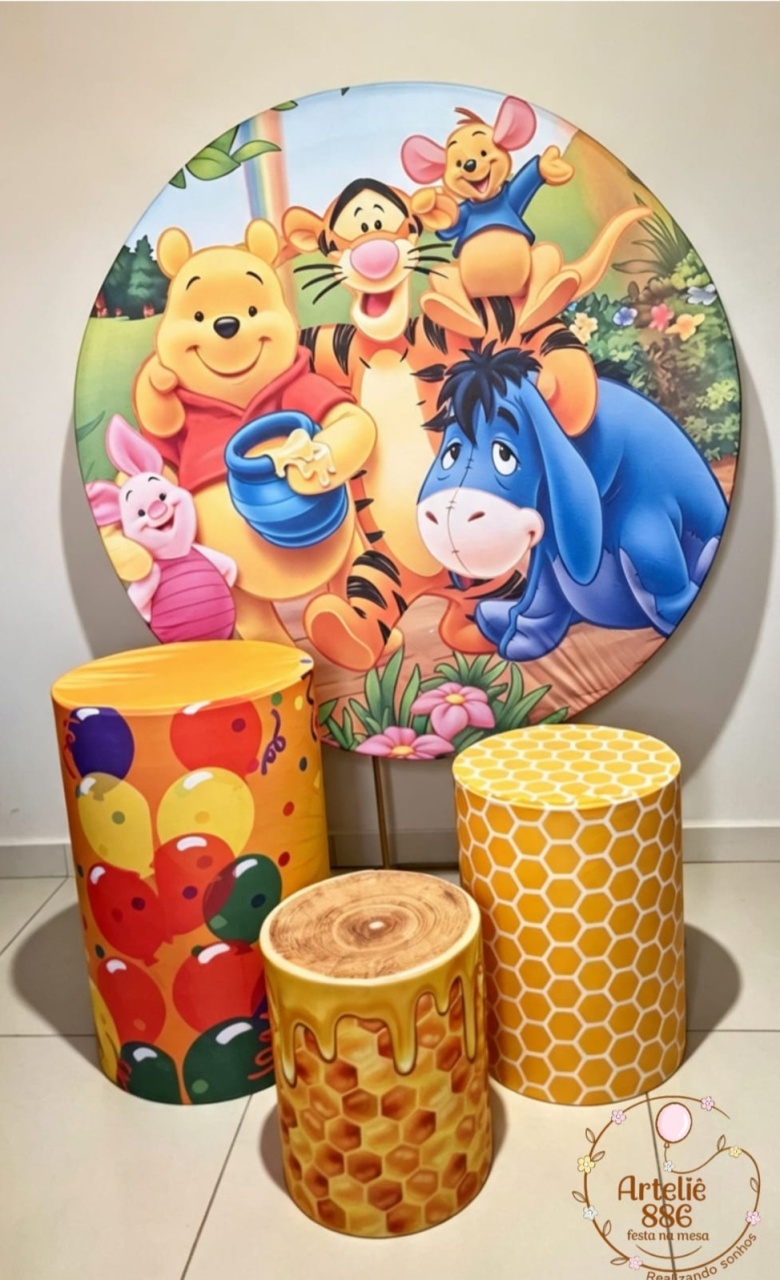 Kit Ursinho Pooh - ARTELIÊ886