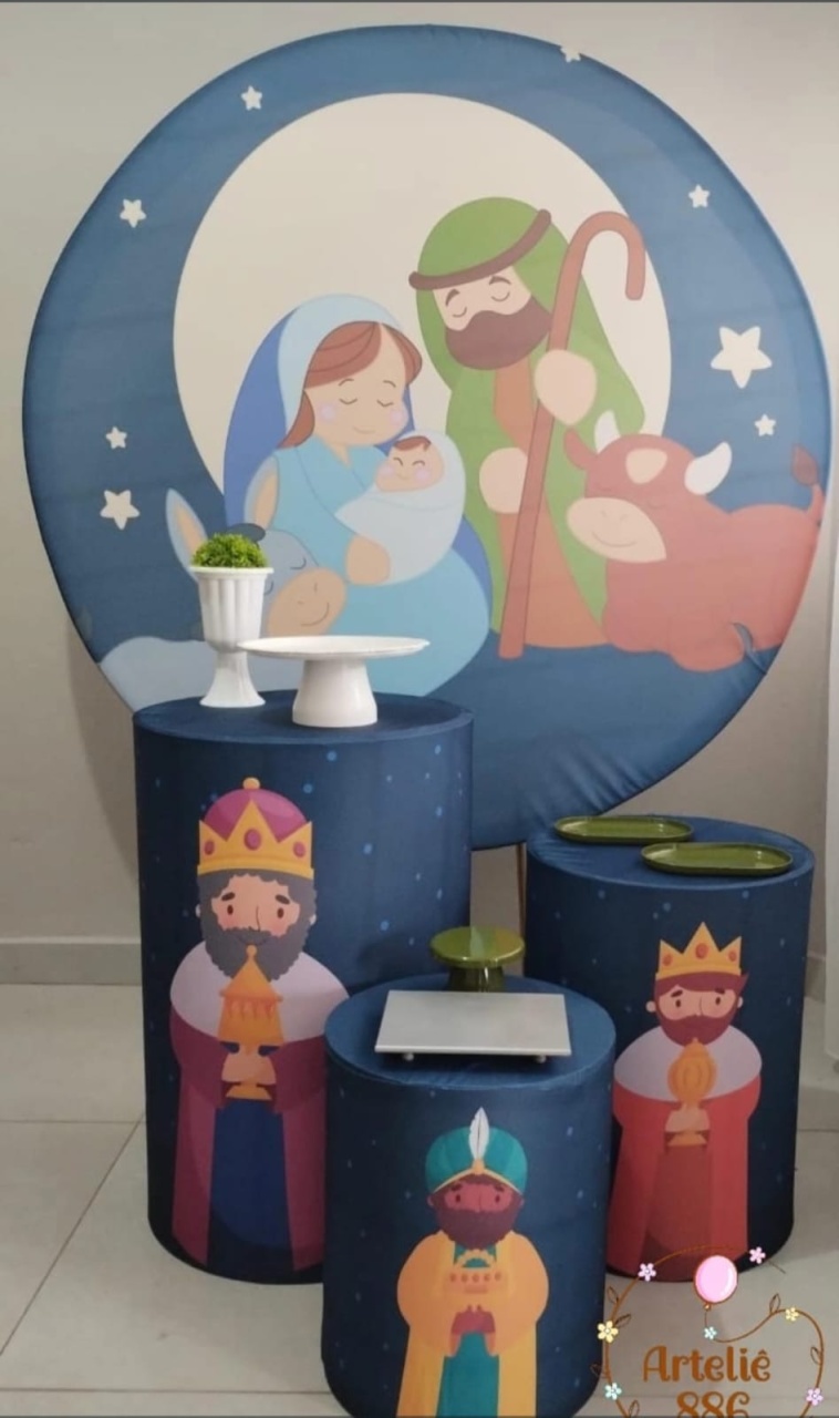 Kit Família Reis Magos - ARTELIÊ886