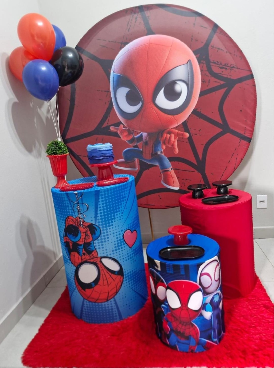 Kit Homem Aranha Baby - ARTELIÊ886