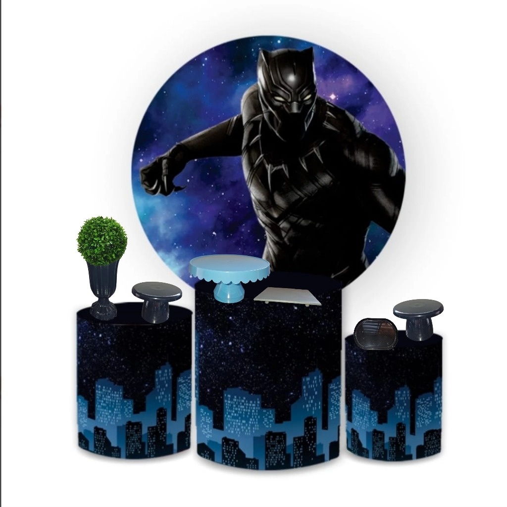 Kit Pantera Negra - ARTELIÊ886