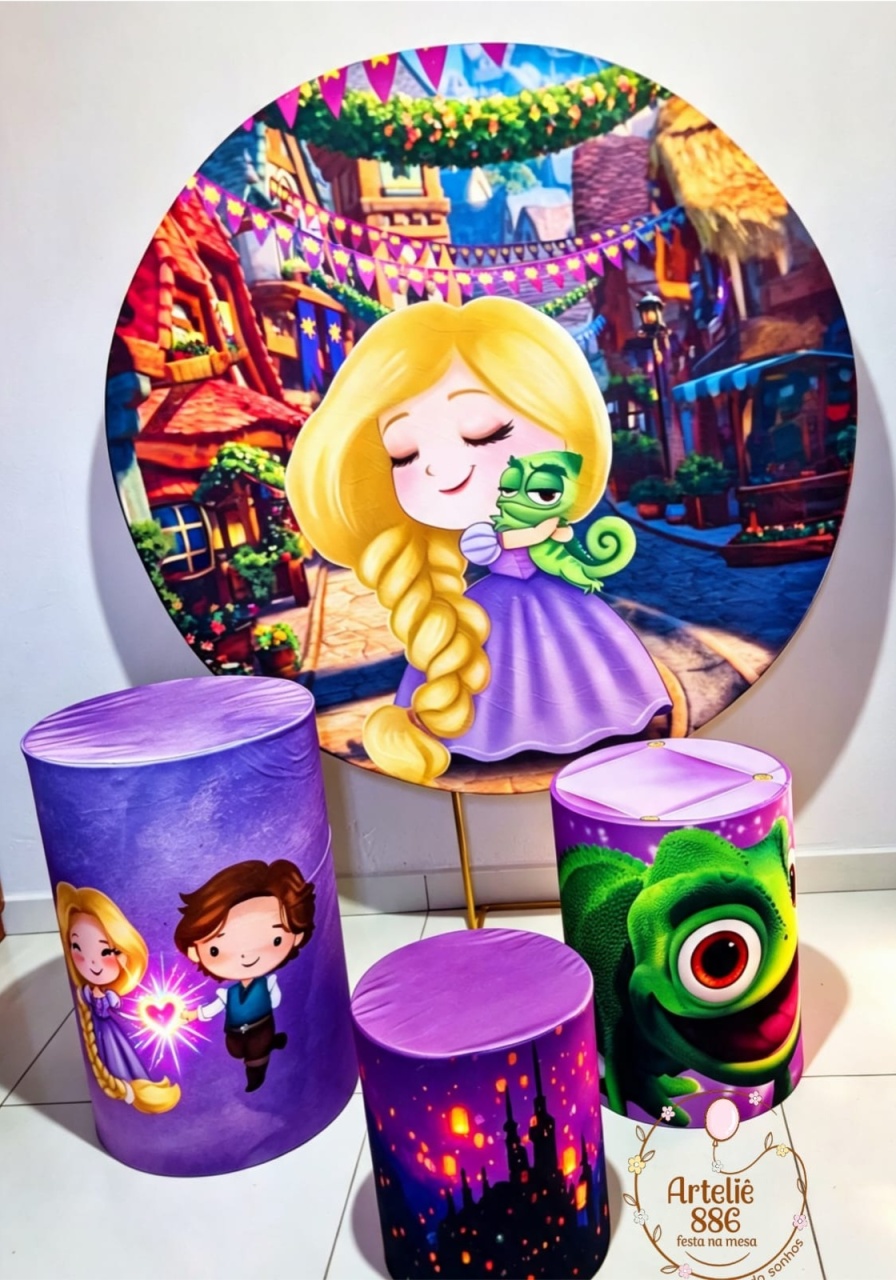 Kit Rapunzel Cute - ARTELIÊ886