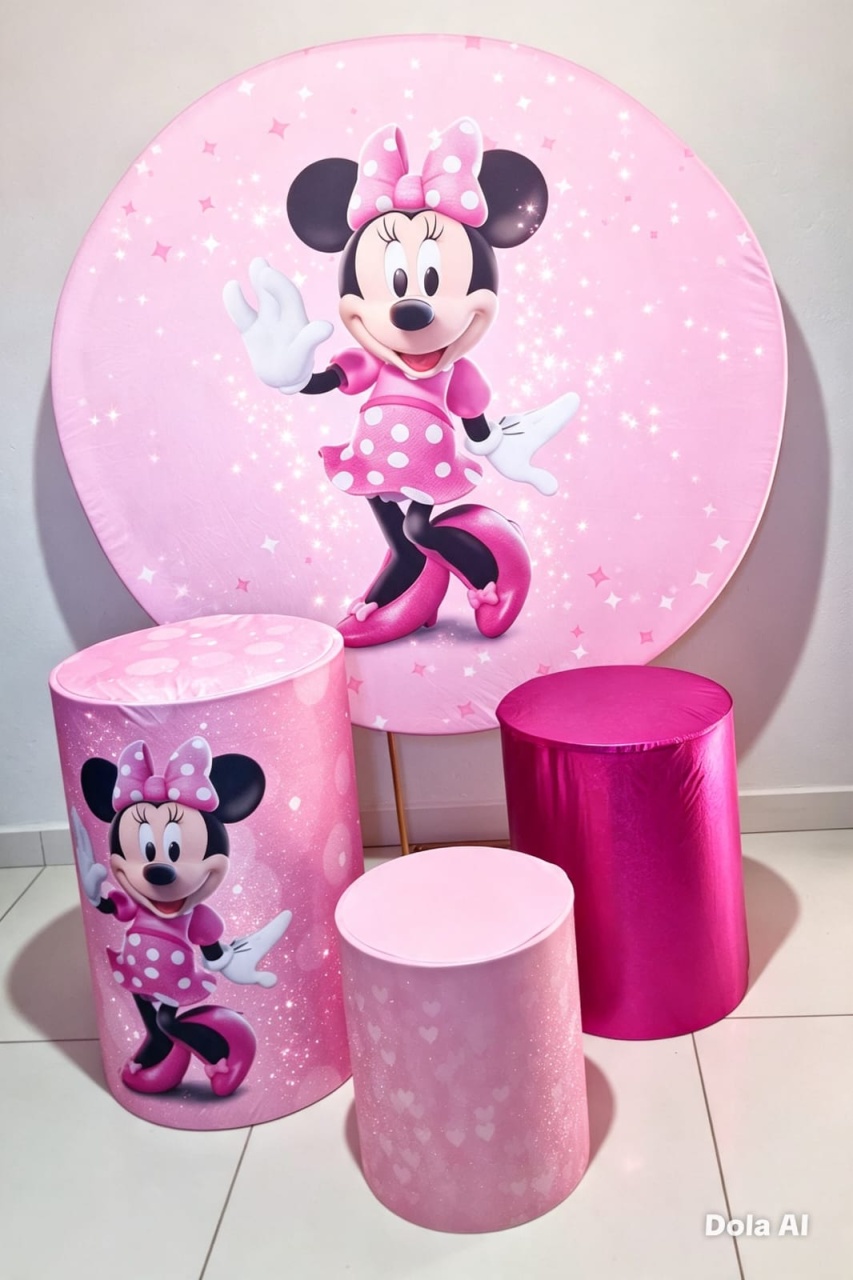 Kit Minnie Rosa/Pink - ARTELIÊ886